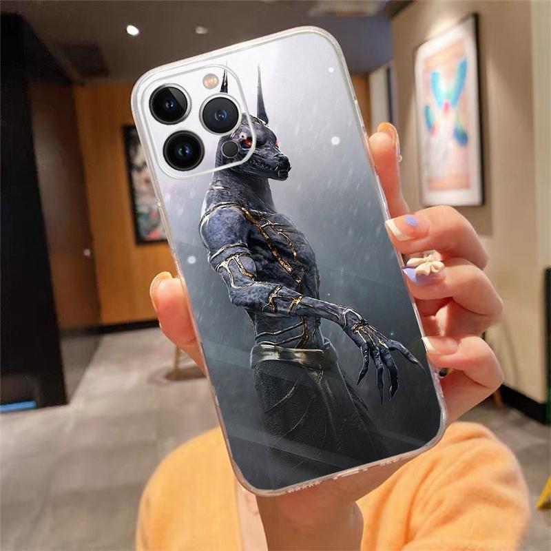 Чехол для телефона для iphone 17 Pro Max Air 16 15 14 13 Pro Max 15 16 Pro 15Plus Египет Нефертити Анубис Фараон