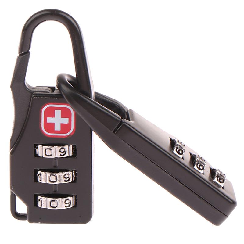 Портативный сплавный мини-замок, навесной замок, открытый кодовый замок