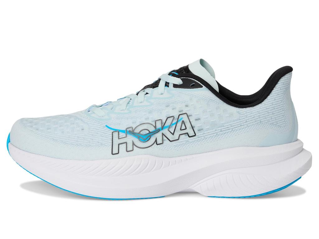 HOKA Mach 6 Wide Track Field Running Size Pale Blue Women's & Shoes, 23.5,