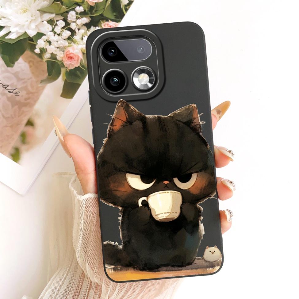 Чехол для телефона Realme 16 Pro Plus RMX5131 Чехол для Realme 16 Pro+ Силиконовый Роскошный Модный Милый Мультяшный Расписной Корпус