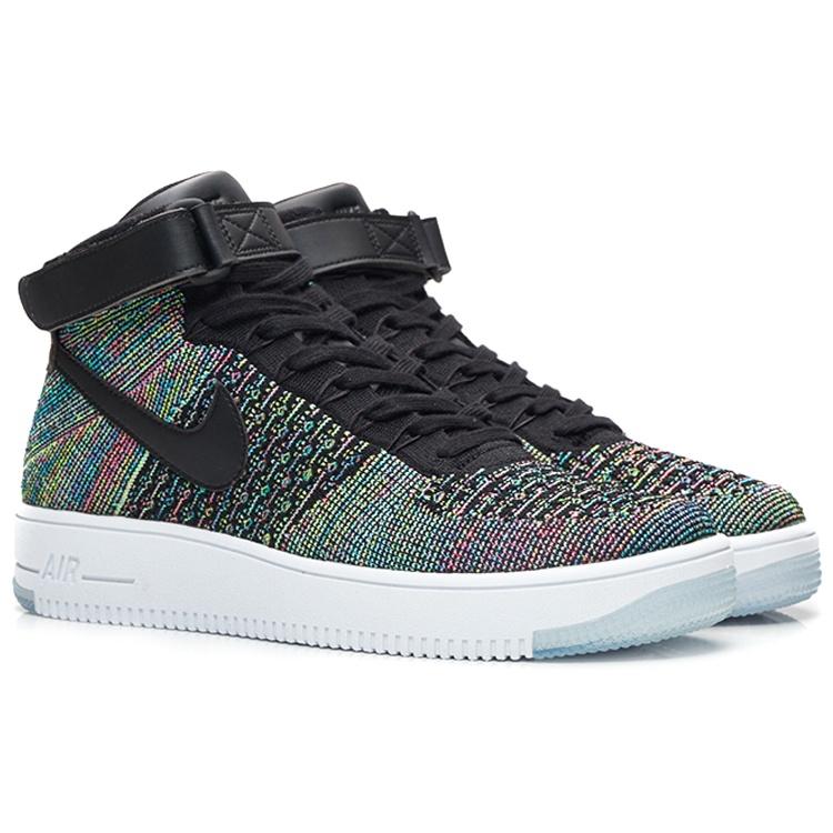 Nike Nike Air Force 1 Ultra Flyknit Mid Мужские Разноцветные 2.0 817420-601