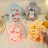 PVC Cartoon Hot Water Bottle: Plush Mini Hand Warmer with Water Injection