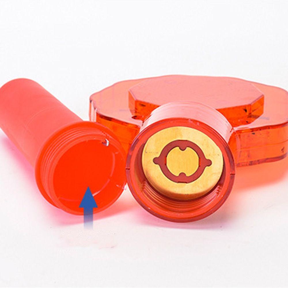 Red Plum Blossom Warning Light Safety Handheld Traffic Safety Signal Beacon Universal Portable Emergency Flashing Light