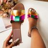 Новые летние дизайнерские женские модные шлепанцы однотонной расцветки Zapatos De Mujer Женская обувь Шлепанцы Женские шлепанцы Женская обувь