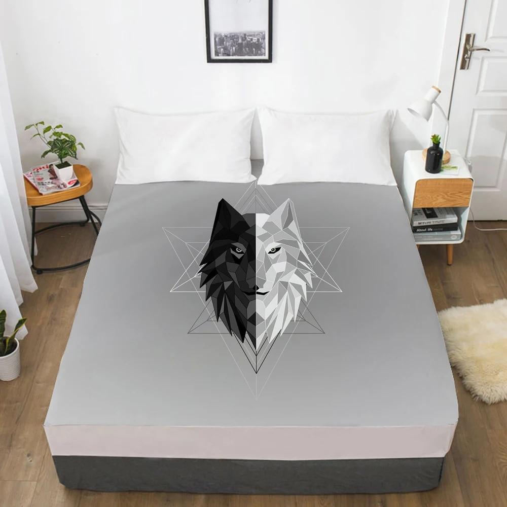 Простыни на заказ, наматрасник с резинкой, 3D простыня, постельное белье 90x200 150x200, простыня, постельное белье в богемном стиле