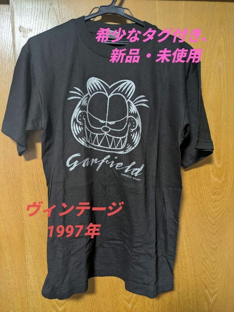 SEGA Garfield Vintage T Shirt Rare Showa Retro Graphic Tee Collectible