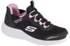 Slip-Ins: Bounder - Simple Cut, for Girl Black Sneakers