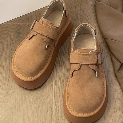 Одиночная обувь женская все включено обувь осень новая обувь на платформе с одним педалем обувь для рыбалки бокен