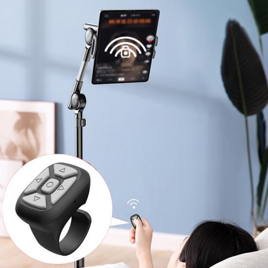 45mAh Remote Control Ring Dual-mode Operation Creative Multifunctional APP Wireless Novel Page Turner