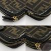 FENDI Folding vanity Pouch Zucca Brown Nylon canvas Women Used