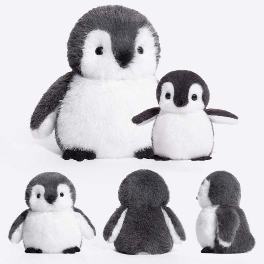 Home Decor Stuffed Animal Penguin Plush Toy Polar Animal Soft Plushie Stuffed Penguin Cartoon Kawaii Penguin Doll Birthday Gift