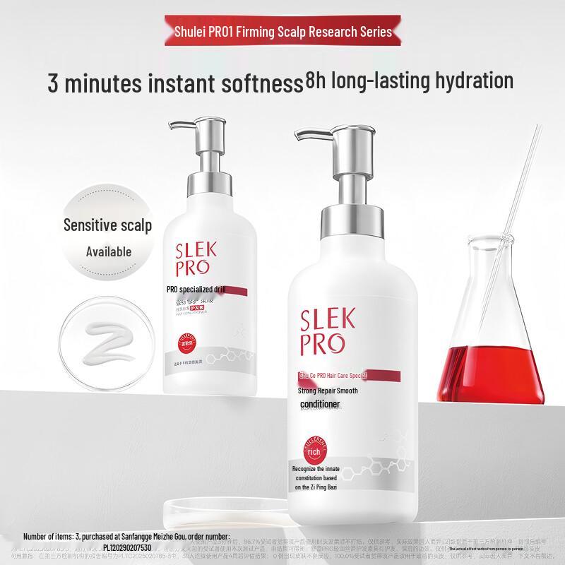 Slek PRO Scalp Care 4-Piece Hair & Body Set