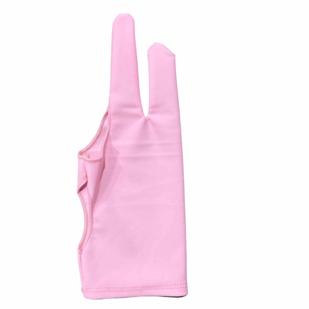 Anti-Scratch Black Blue Grey Pink Two Finger Glove Tablet Drawing Glove Art Supplies Painting Glove