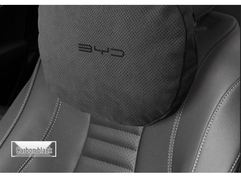 Подушка для шеи BYD Han EV: Замшевый комфорт для Seal, Song Plus, Tang DMI, Qin Pro, Yuan.
