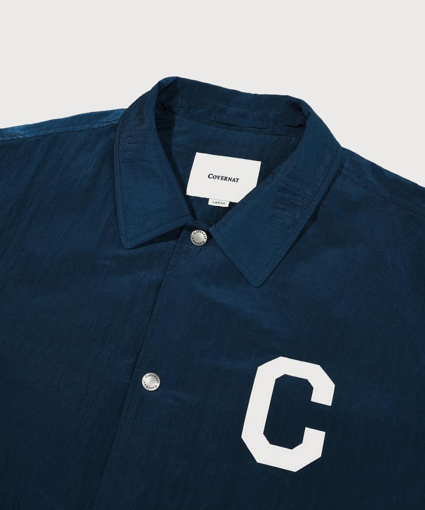 Covernat C Logo Coach Jacket Blue