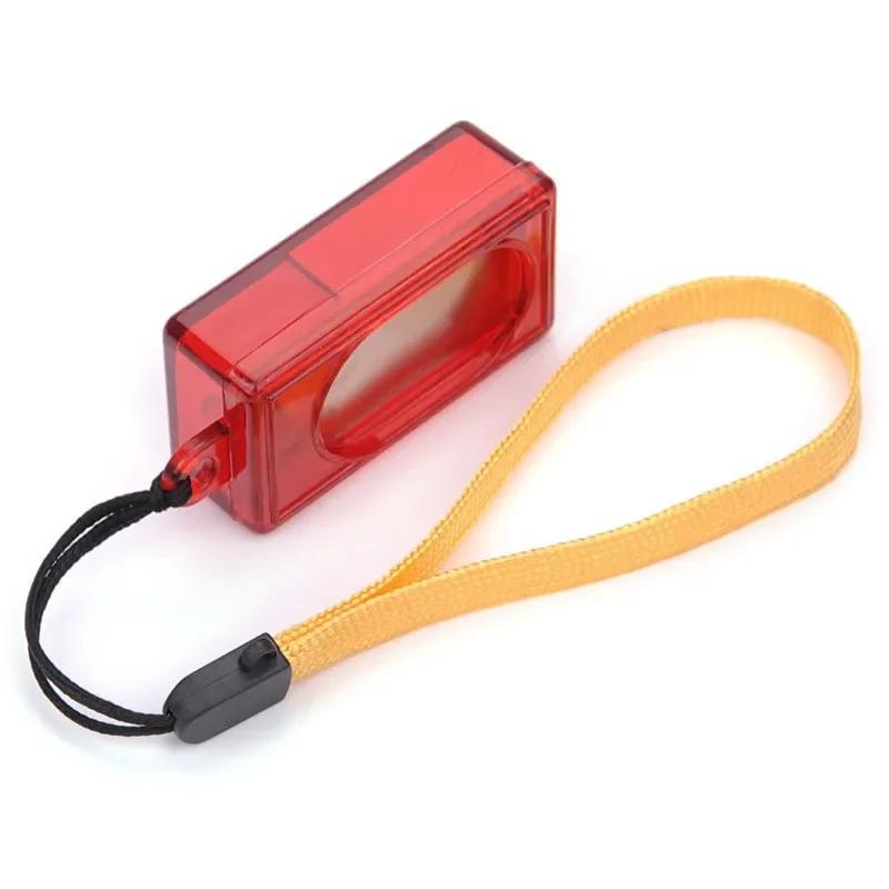 Кликер для дрессировки животных Профессиональные инструменты для груминга Дрессировщик собак Инструмент для послушания и аджилити Ремешок на запястье Товары для животных