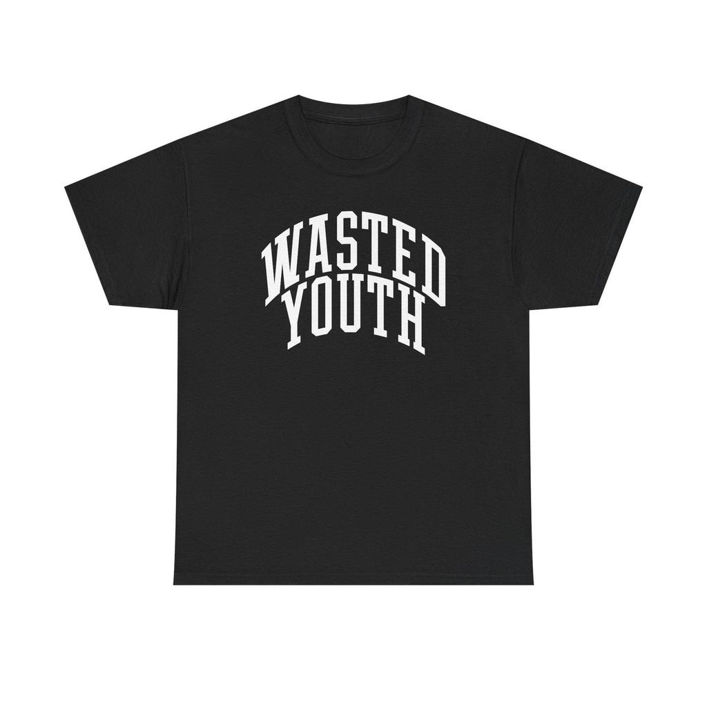 Wasted Youth T shirt Vintage Hardcore Punk Tee Classic Skate Punk Graphic Shirt T-Shirt Mens Kids