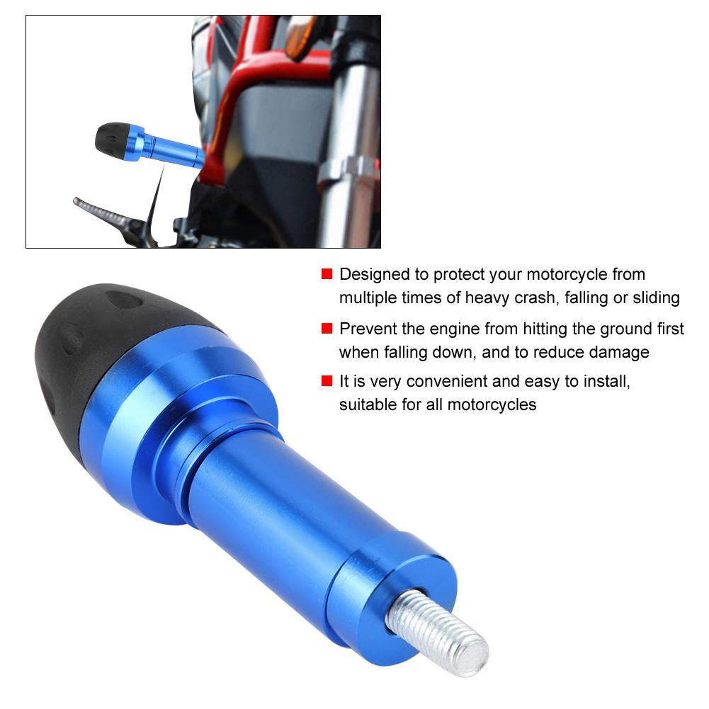 Мотоциклетная рама слайдер падение Crash Protector анти падение двигателя Защита (синий)