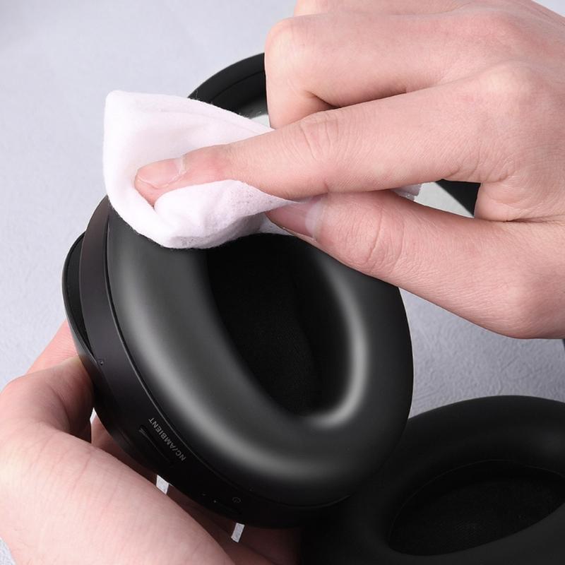 Comfort Protein Leather Earpads Covers Ear Cushions For WH-1000XM5 WH1000XM5 Headphones Enhances Listening