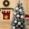 Colorful Christmas Balls Pendant 6CM Christmas Tree Pendant Foam Christmas Balls  Party Supplies