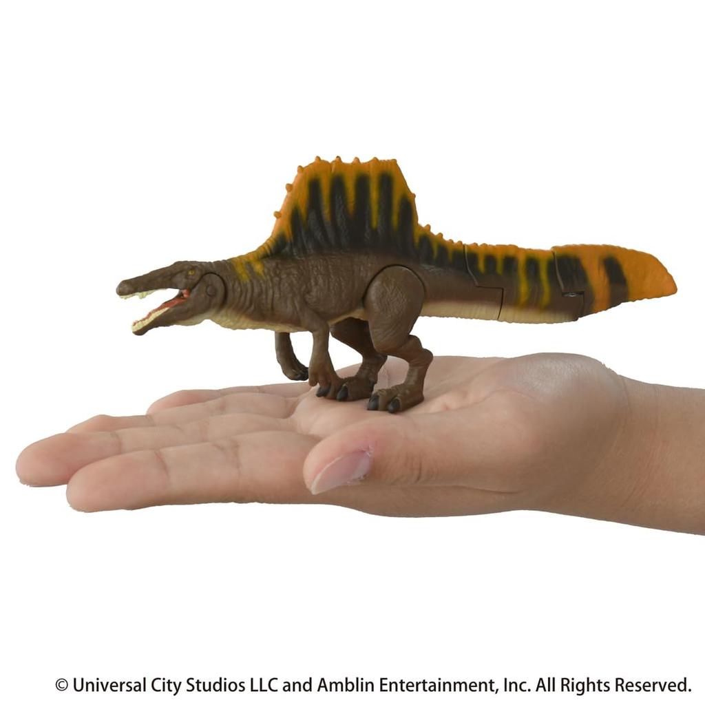 TAKARA TOMY Ania Jurassic World Spinosaurus Animal Dinosaur Toy for Ages 3 and Up (A)