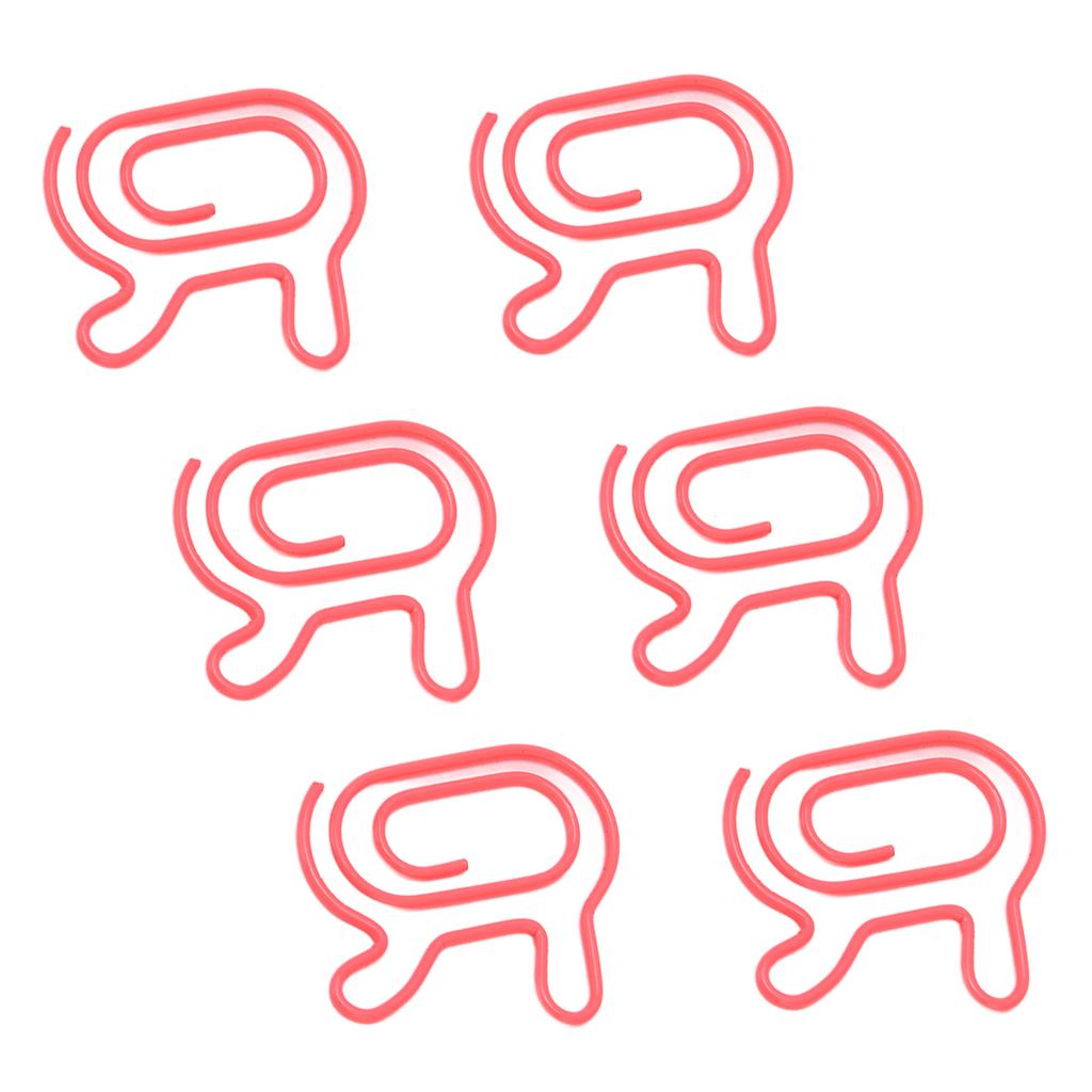 100 шт. Скрепки для бумаги с повышенной устойчивостью к скольжению, предотвращение ржавчины, процесс покрытия, изысканная офисная бумага 