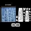 Красивая 3D цветочная силиконовая форма для нейл-арта, элегантная форма для лепки цветов, аксессуар для нейл-арта для DIY дизайнов из смолы