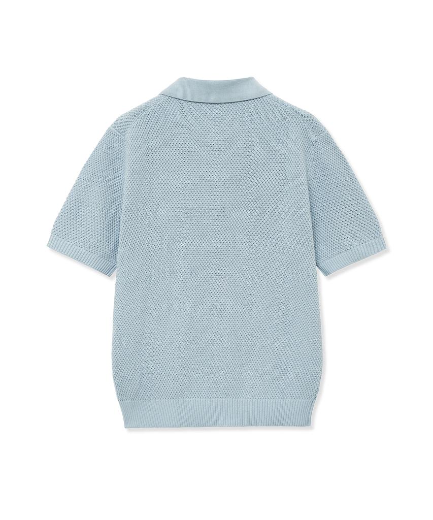 IOLO Organic Cotton Half Collar_Light Blue