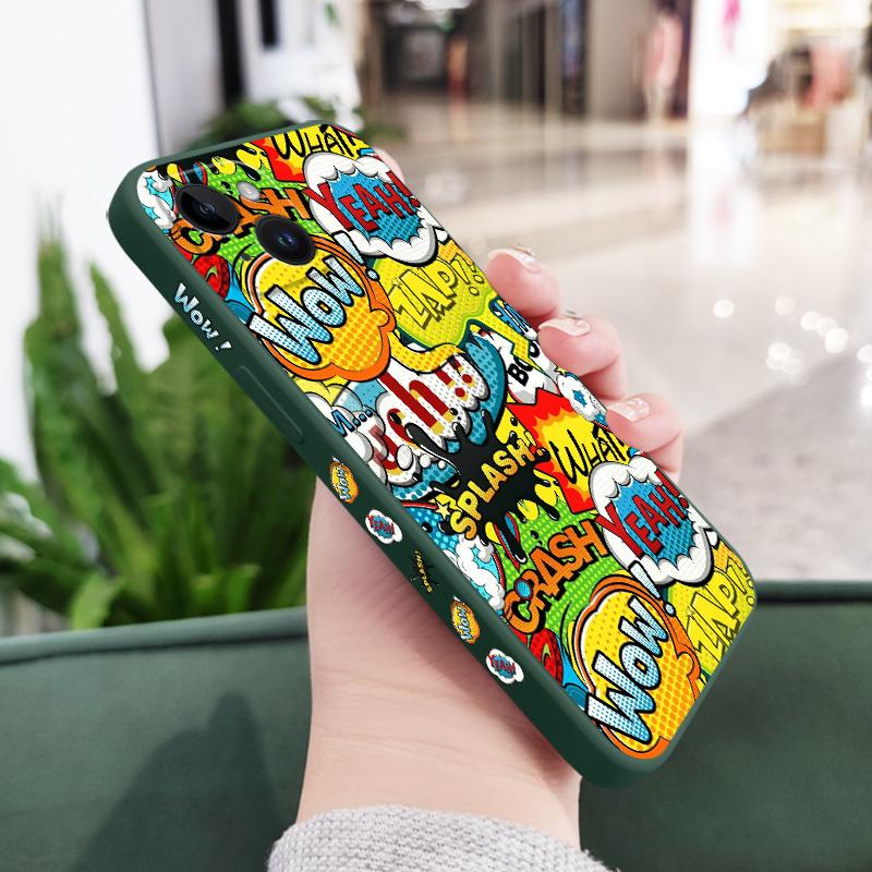 Взрывной английский чехол для телефона iPhone 16 15 14 13 12 11 X XR XS Plus Pro Max Mini Силиконовый чехол