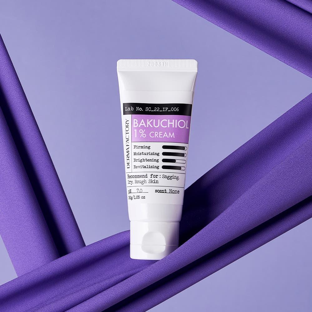 DERMA FACTORY БакУчиол 10 000 ppm Крем Подтягивающий Сужающий поры 30 г Крем для лица K-Beauty