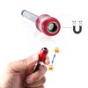 1PC Hexagonal Handle Red Three Piece Set Quick Release Self-locking Extension Rod 60/100/150mm Screwdriver Head Extension Rod
