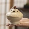 Керамическая курильница из золы растений для домашней ароматерапии Держатель для сандала агарового дерева Декор для медитации йоги дзен