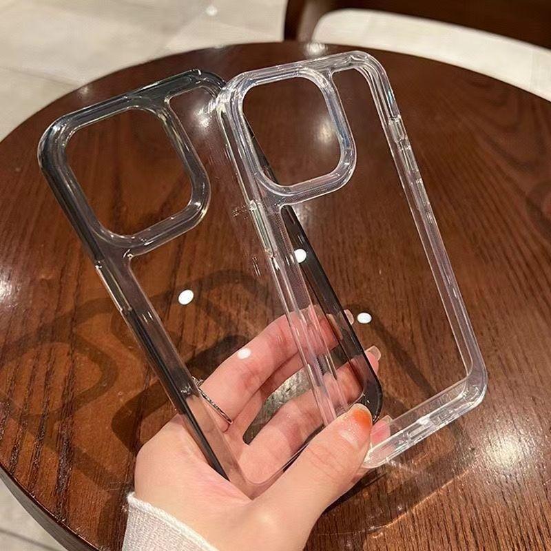 Прозрачный чехол для телефона Apple iPhone 16 Promax - прозрачный мягкий силиконовый противоударный чехол для iPhone 16/16pro/16plus/16promax/15/14/13/12/11/Xr/Xs