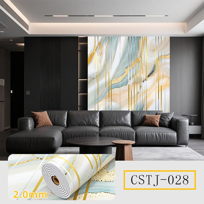 Самоклеящаяся водостойкая мраморная плитка Наклейка на стену для ТВ-фона и декора