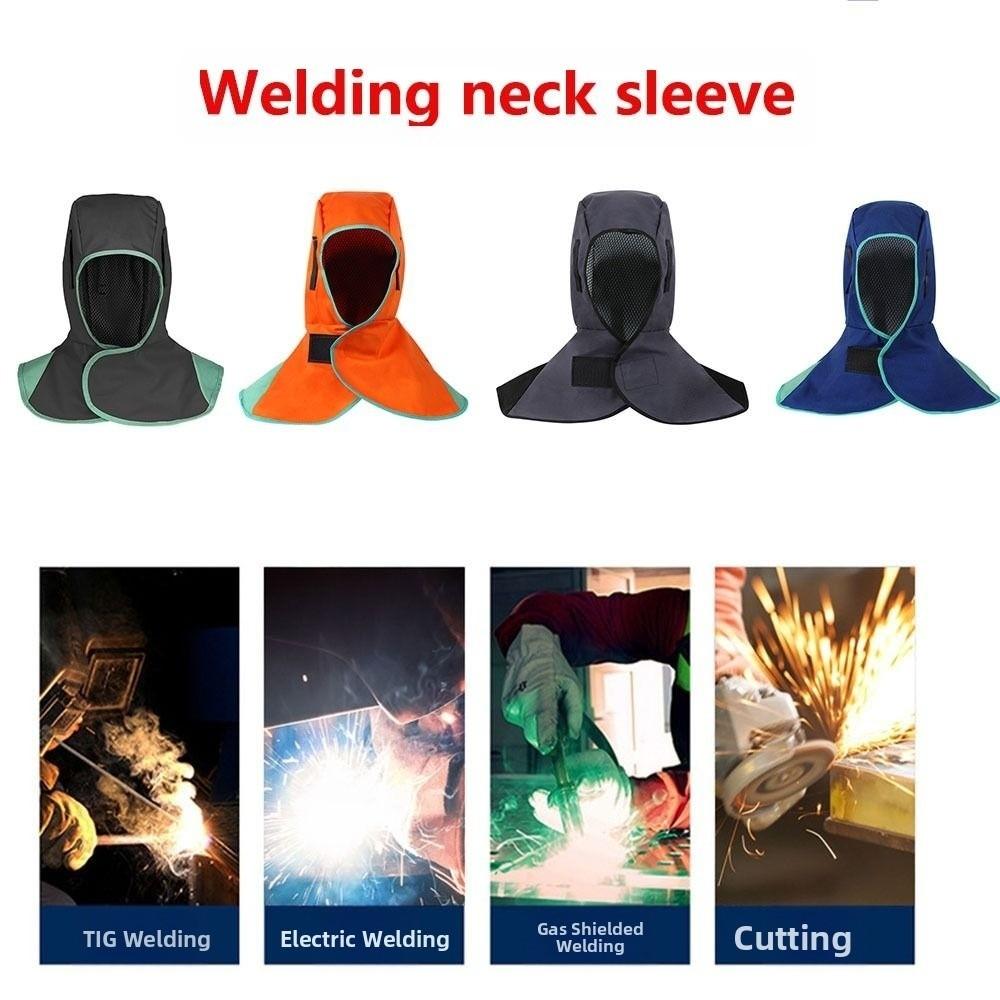 Shawl Cap Welding Helmets Breathable Welding Cap Full Protective Welder Head Cap Splash-proof