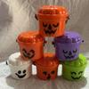 3/7 шт. Мини-ведерко-тыква Яркий ностальгический дизайн Странная атмосфера Жуткое украшение в виде мини-ведерка-тыквы