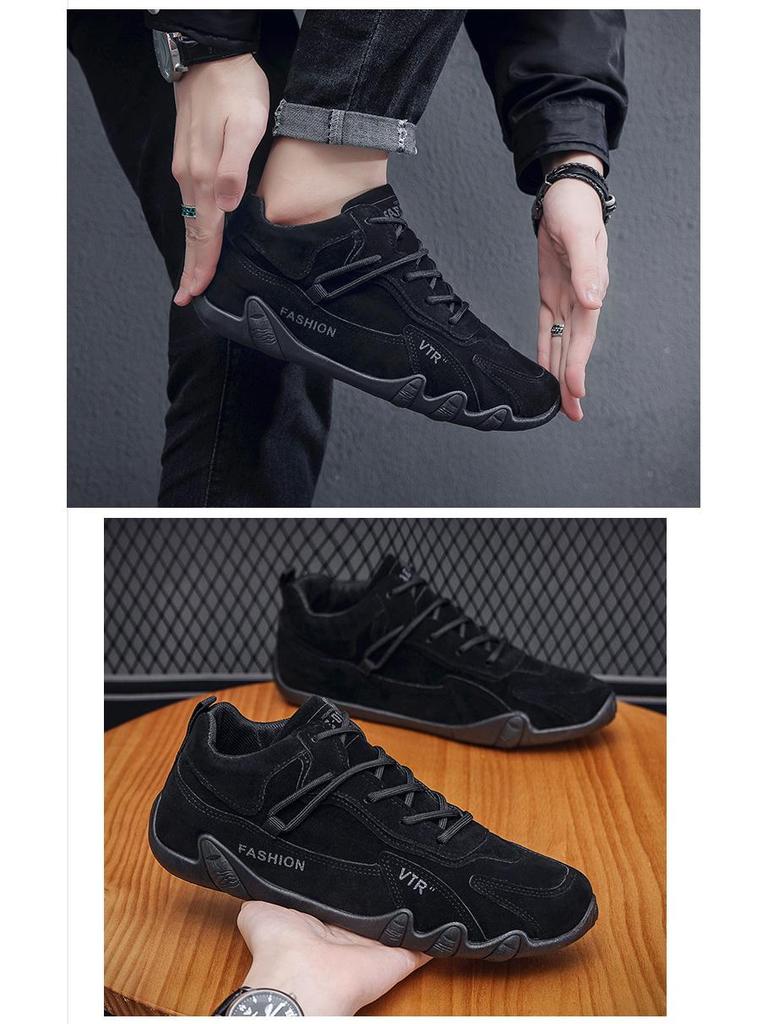 Men's Breathable Non-Slip Work Shoes - Spring Casual Sports and Construction Sneakers