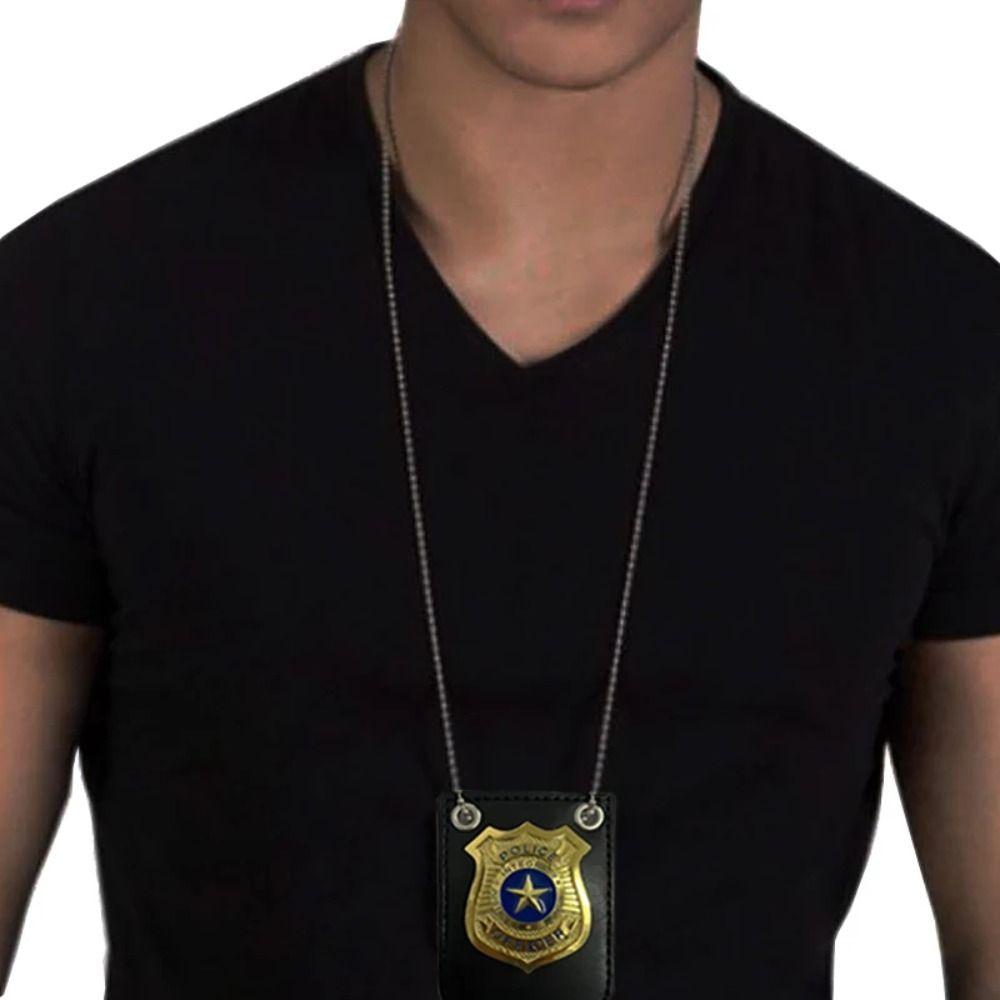 Pretend Play Police Role Play Toy Police Officer Simulation Police Badge Kids Toy