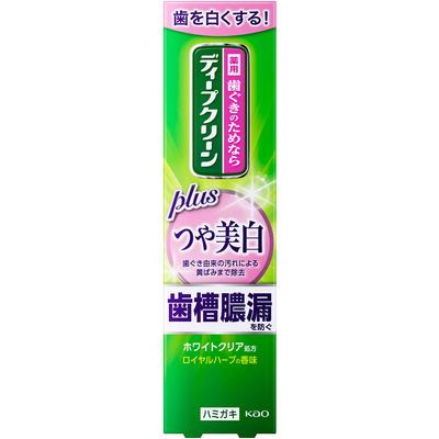 Лечебная зубная паста Deep Clean "Tsuya Bishiro" 100 г (Квази-лекарство) Заболевания пародонта Нанесите необходимое количество на зубную щетку и очистите
