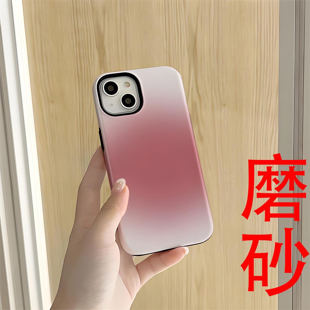 TK взрывная девушка порошок постепенное изменение два в одном пленка чехол iphone15 магнитный чехол для мобильного телефона apple 17 противоударный жесткий чехол