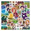 50 Мультяшных Наклеек Stardew Valley - Водонепроницаемое Украшение для Канцелярии, Бутылок для Воды и Компьютеров