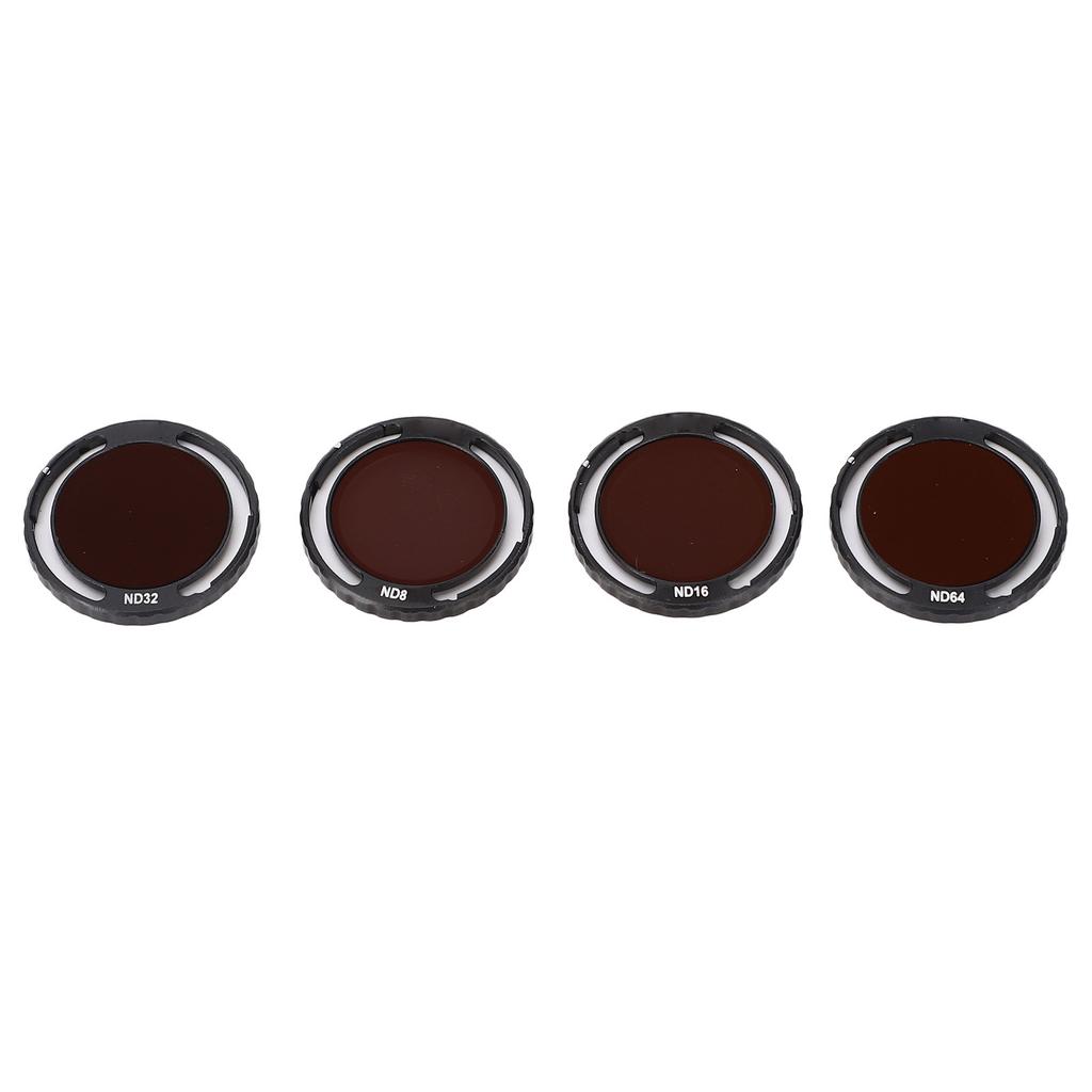 4Pcs Drone ND Filter Set ND8 ND16 ND32 ND64 Knob Installation HD Coated ND Filter Camera Lens for