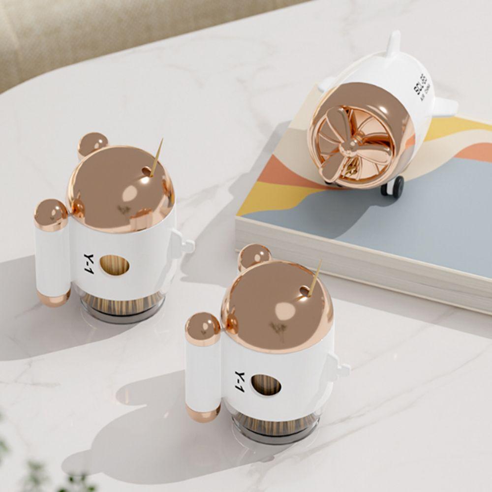 High-End Automatic Toothpick Can Cute Train Toothpick Can Toothpick Box Ornament  Living Room