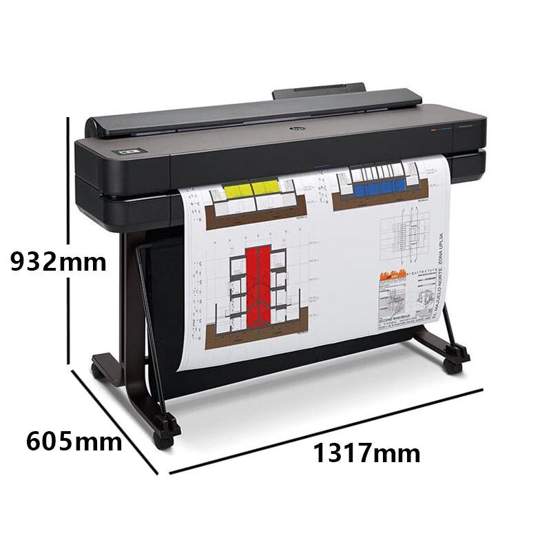 HP Designjet T250 24-inch Large Format Printer CN plug (adapter included)