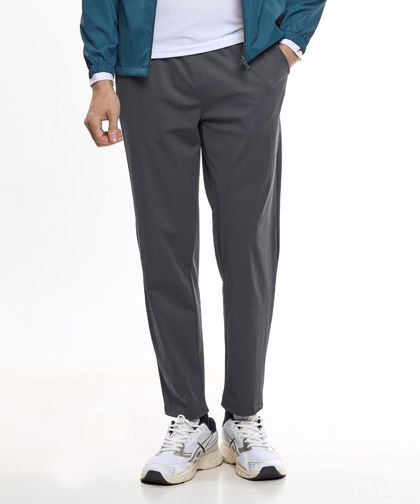 EZBUY Ice Bucket Men'S Tricot Plain Elastic Waist Pants 4 Colors (Type B)