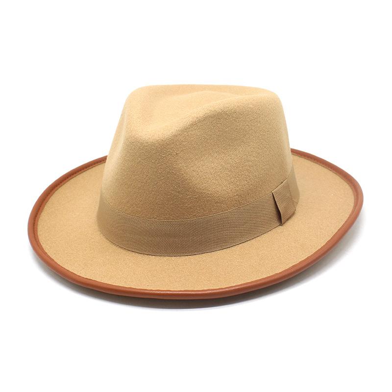 Tibetan Top Hat, Western Cowboy Hat, Sun Hat, Men'S And Women'S Hats, Knight Hat, Hemmed Jazz Top Hat