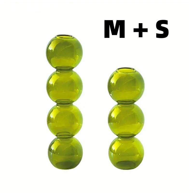 Изысканная ваза из пузырькового стекла, гидропонный цветочный горшок, элегантность, шикарное художественное украшение для домашнего декора, центральное украшение в скандинавском стиле