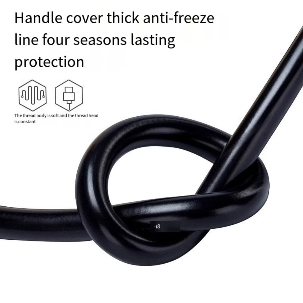 Non-slip Motorcycle Handlebar Warmer Warm Heating Handle Grips Cover Autumn/Winter