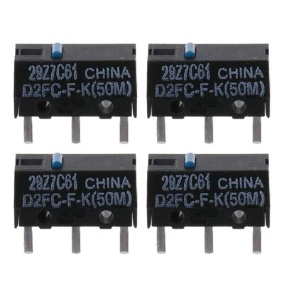 4шт/комплект D2FC-FK (50M) Микропереключатели мыши Микропереключатель для серии MX G/для трекбола Mars/мыши Apple- G3 G4 G5