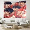 SLAM DUNK Print Tapestry - Portable Wall Decor Cloth, for Home, Dorm, Travel, Bedroom, Living Room - Ideal Birthday Housewarming Gift